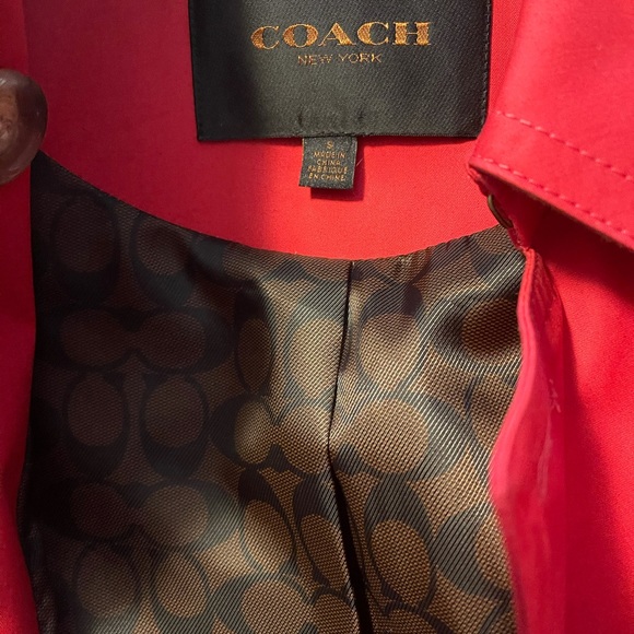 Brand New Coach Icon Trench Coat - Picture 2 of 4